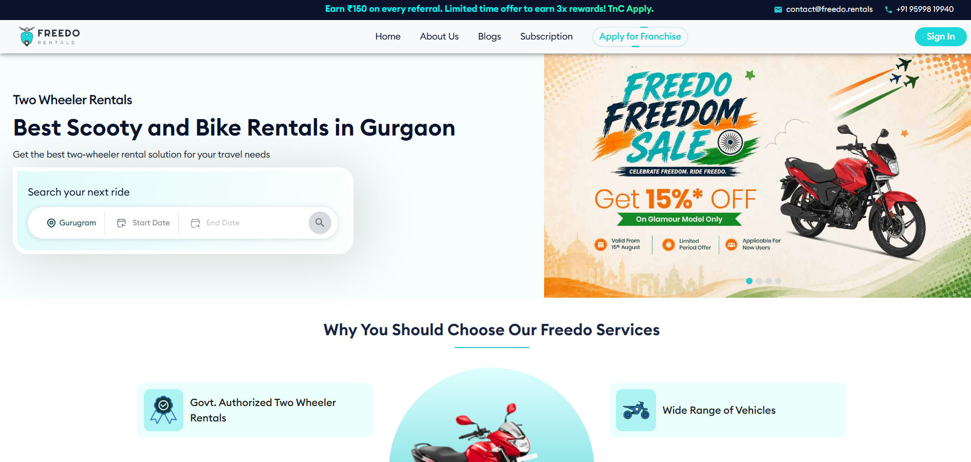 Freedo Rentals